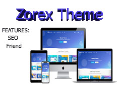 Zorex Theme Blogger Template - Responsive Blogger Template