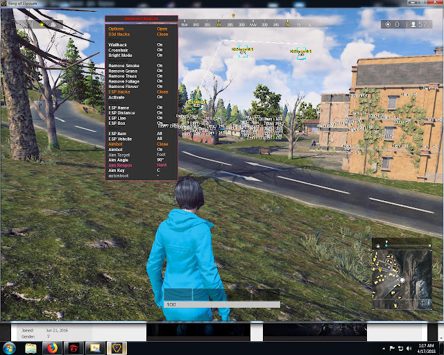 Cheat Ring of Elysium Garena