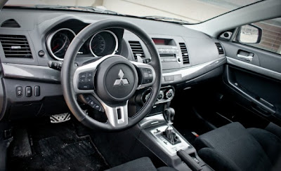 2010 Mitsubishi Lancer Sportback Ralliart Interior