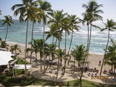 view from our balcony