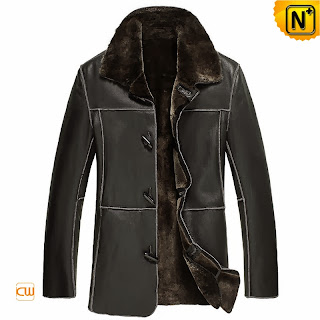 shearling fur coat