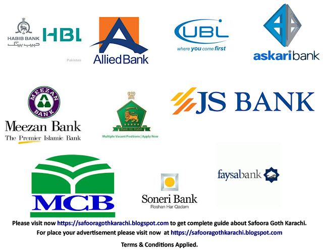 10 Top Banks located near Safoora Goth Karachi