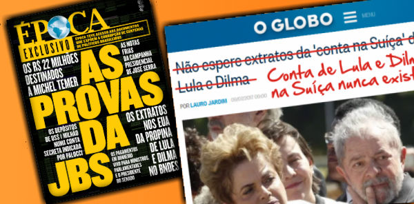 Contas de Lula e Dilma eram mentira de Joesley, admite MP