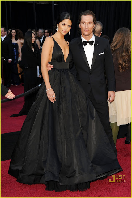 matthew mcconaughey and camila alves oscars. Camila+alves+2011+oscars