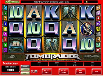 Juego de Casino Gratis - Tomb Raider