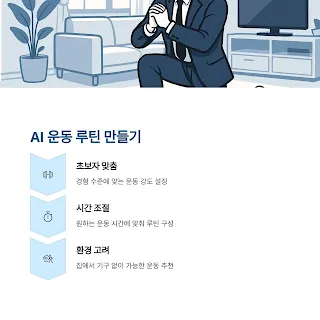 AI 운동 루틴 만들기
