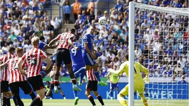 اهداف مباراة ليستر سيتي وبرينتفورد (2-2) الدوري الانجليزي