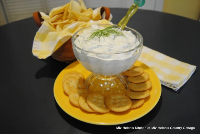 Dill Pickle Dip at Miz Helen's Country Cottage