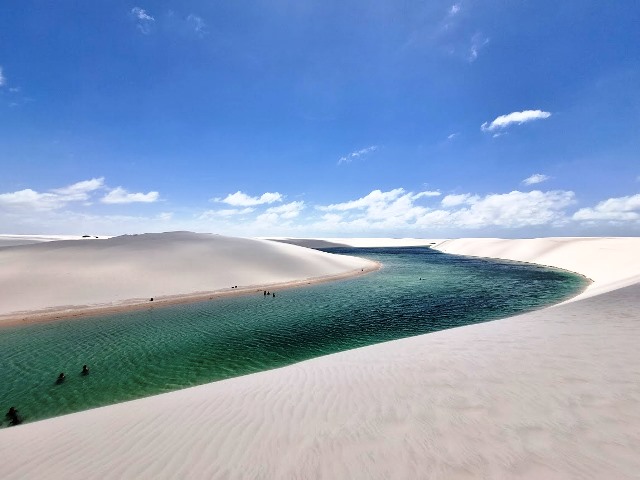 Lagoa Azul, nos Lençóis Maranhenses