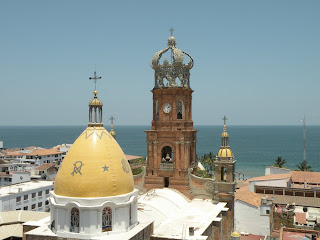 View over Old Town Puerto Vallarta. Photograph by Janie Robinson, Travel Writer