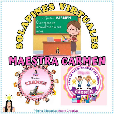 PIN de Maestra CARMEN - Nombre