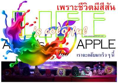 LIFE is colorful Adams Apple Club Chiang Mai Gay Host Bar