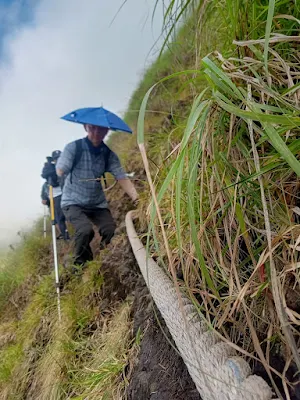 Mendaki Gunung Rinjani Jalur Torean