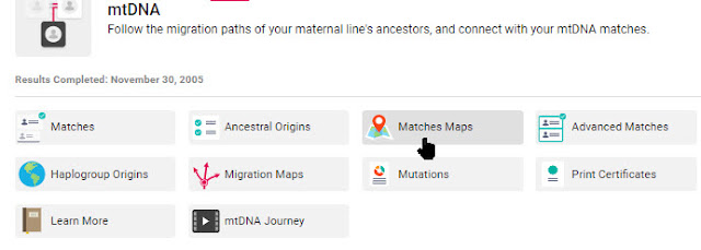 mtDNA maps at Family Tree DNA