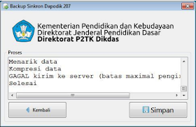 Cara Mengirim Data Dapodikdas Lewat BSD 207