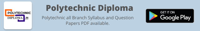 Polytechnic Diploma 1st Semester Syllabus 2022 PDF