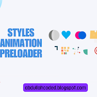 How to Add 17 Exceptional Styles Animation Preloader Effect in Blogger Site