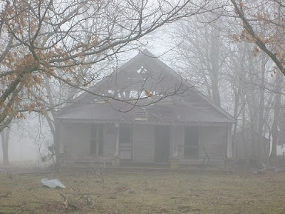 Extremely creepy abandoned house