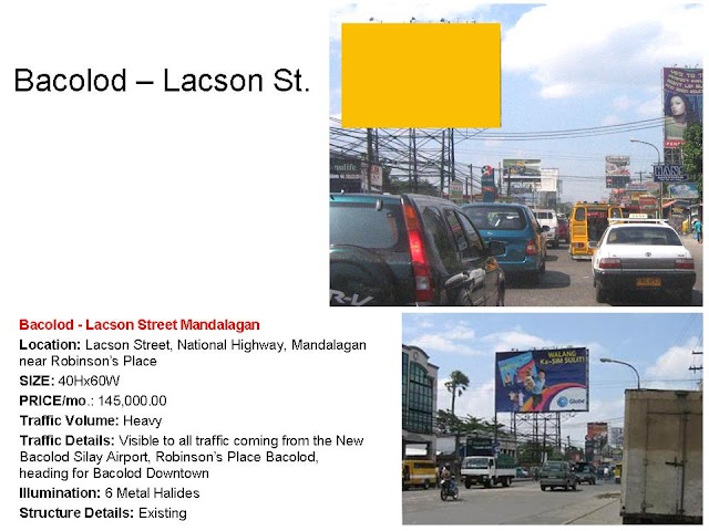 Available Billboard Site : Bacolod City