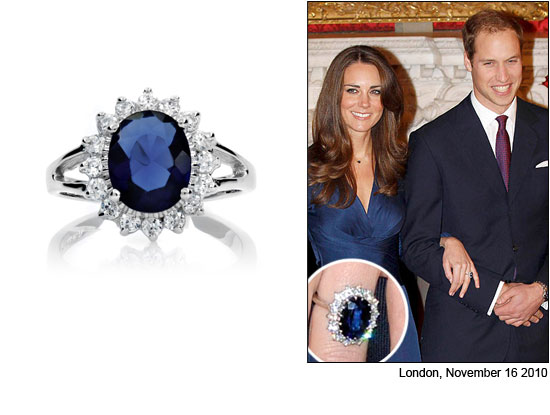 prince william kate middleton engagement ring. Prince William and Kate