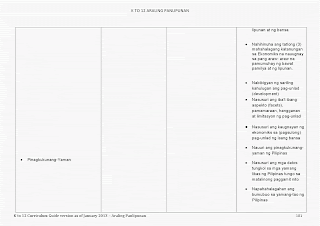 araling panlipunan curriculum guide