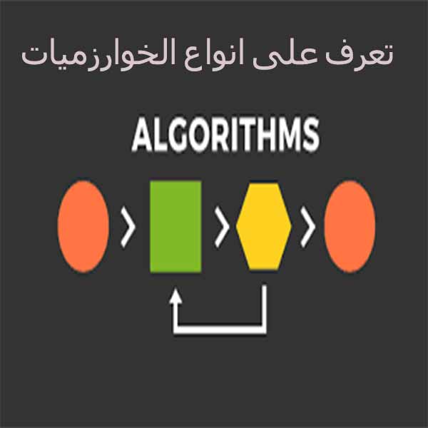 تعرف على انواع الخوارزميات 