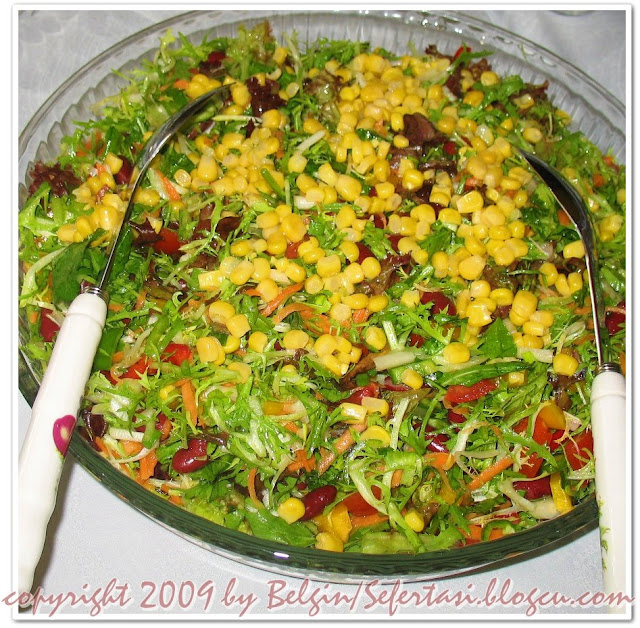 AKDENİZ SALATA( Meksika fasulyeli)