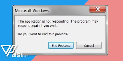 Aplikasi Not Responding