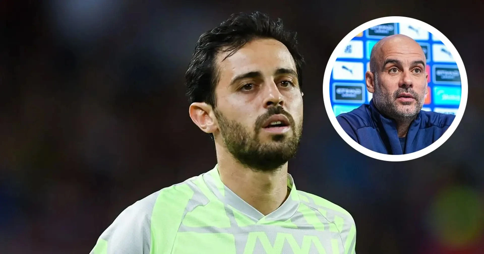 'We haven't received any phone calls': Pep Guardiola shuts door to Bernardo Silva exit