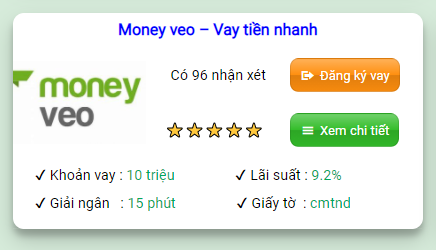 Gói Vay MoneyVeo