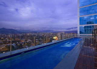 W hotel Santiago pool