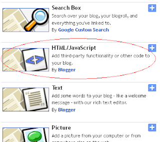 html blogger