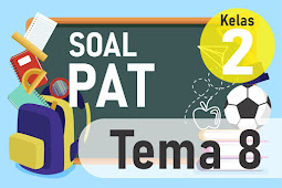 SOAL PAT TEMA 8 KELAS 2 TAHUN PELAJARAN 2020/2021