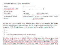 Sscn Bkn Go Id 2017 Format Surat Lamaran