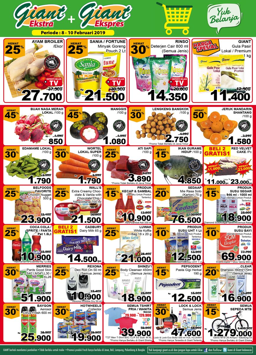 #Giant - #Promo #Katalog JSM Periode 08 - 10 Februari 2019