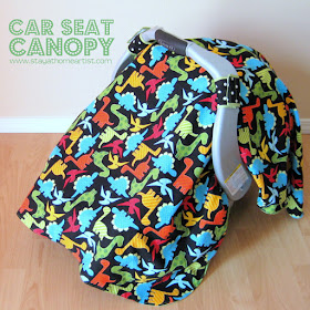 stayathomeartist.com: car seat canopy...