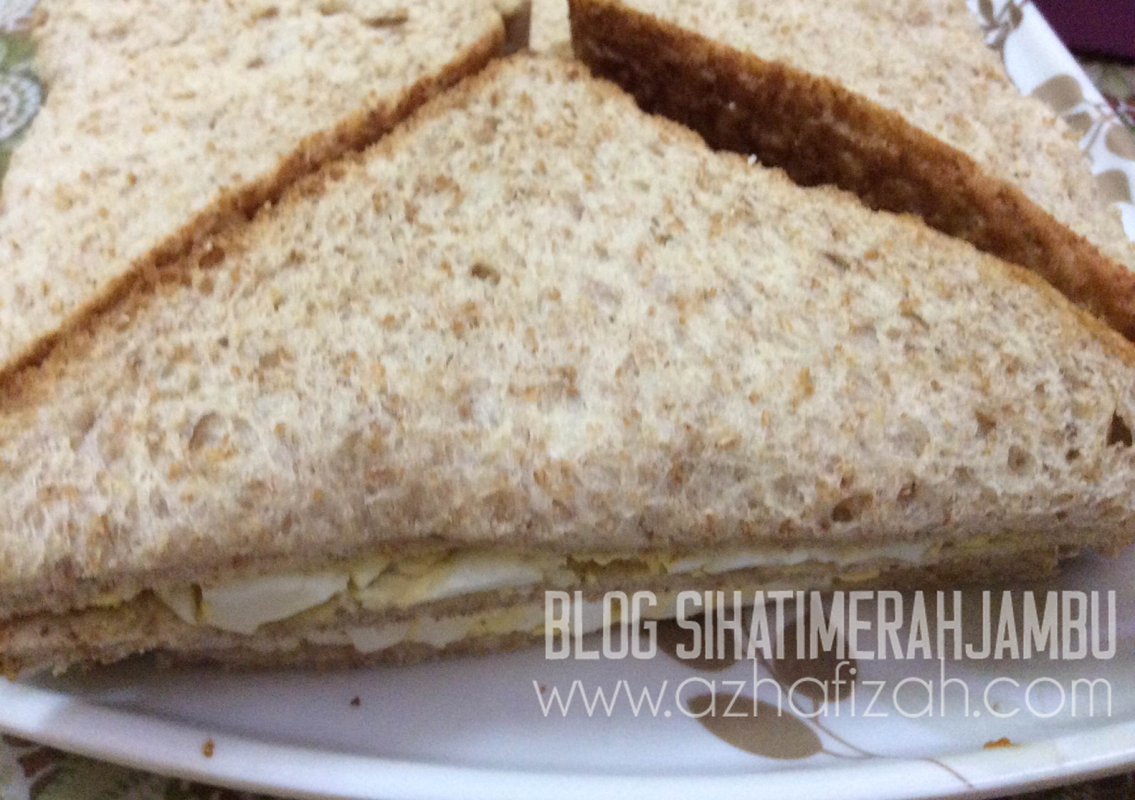 Resepi Sandwich Telur  Blog Sihatimerahjambu