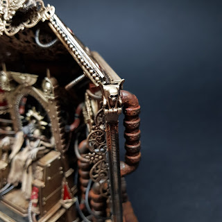 Emperor Golden Throne Warhammer 40k Blanchitsu Grimdark conversion diorama gallery