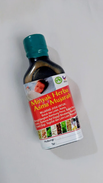 Mrs Fara : Minyak Herba Asma Mujarab - Penawar Semput 