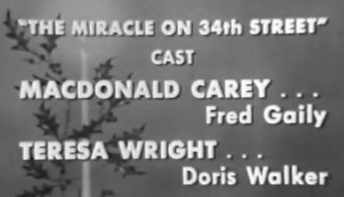 Miracle on 34th Street (1947-55) B&W Version