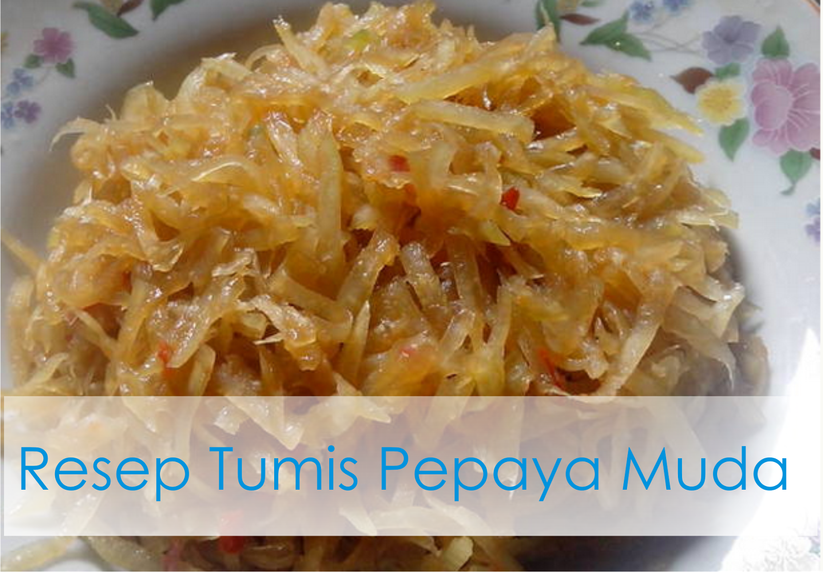  Resep  Tumis Pepaya Muda Resep Masakan Rumahan  Info 