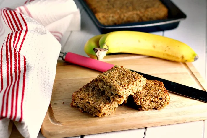 Banana and Coconut Flapjacks