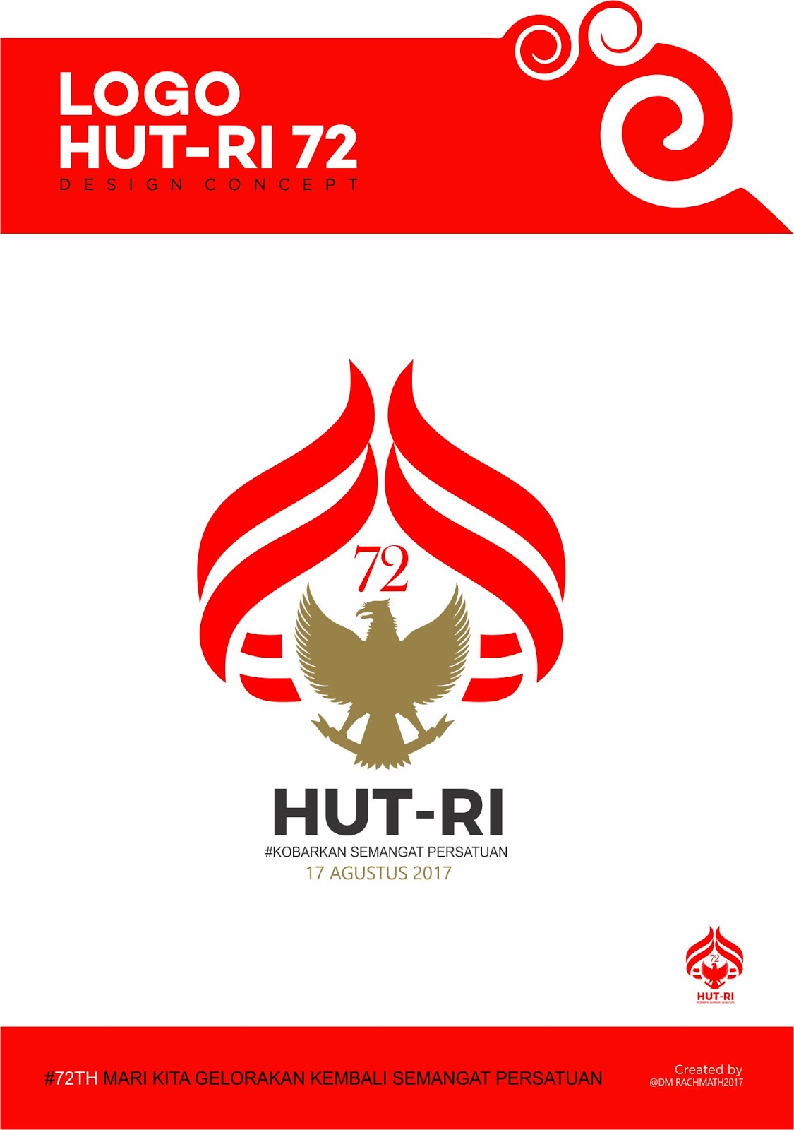 MI HAYATUL ISLAM HUT RI 72 LOGO TAHUN 2017