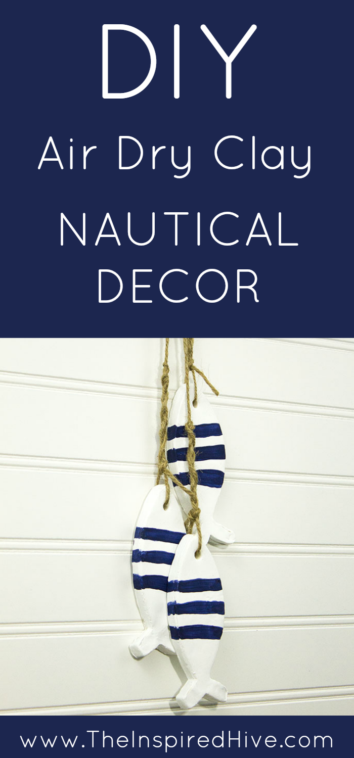 May Monthly DIY Challenge- Air Dry Clay Nautical Decor