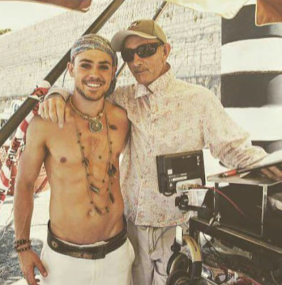 Dacre Montgomery with His Father Scott Montgomery Harvey