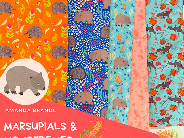 Marsupials and Monotremes Blog Tour (+ free pattern)