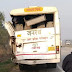 गाजीपुर में वाराणसी-गोरखपुर फोरलेन हाईवे पर बस में टकराकर तीन ट्रक आपस में भिड़े, दो गंभीर