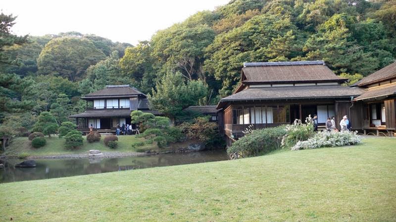 Sankeien Garden in Yokohama, Japan