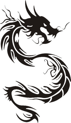 Full Back Dragon Tattoo Design. Full Back Dragon Tattoo Design