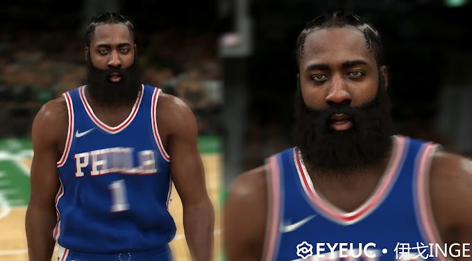 James Harden Cyberface by Igo Inge | NBA 2K23